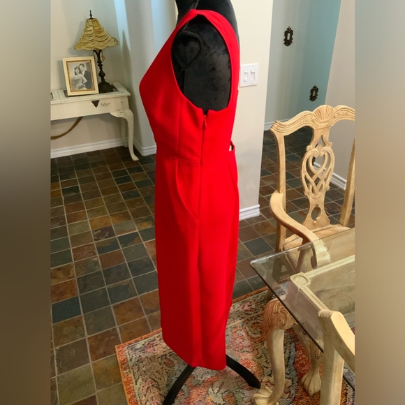 NWT-BCBG red romper size 6 - Picture 4 of 9